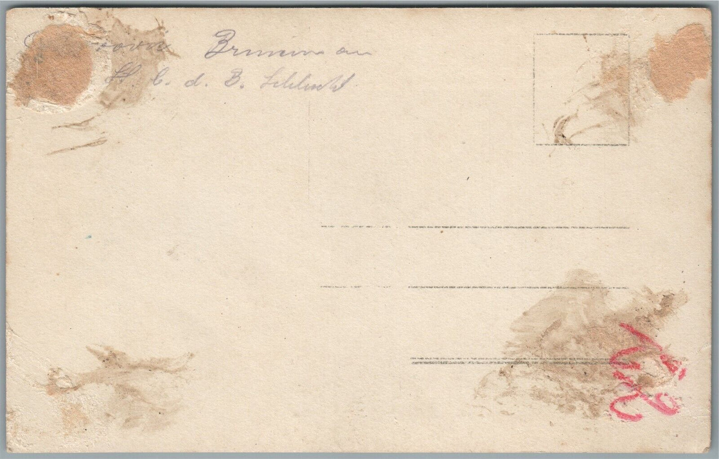 WWI ERA MILITARY MEMORIAL ANTIQUE REAL PHOTO POSTCARD RPPC