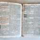 1760 MISSALE ROMANUM antique VELLUM BOUND FOLIO