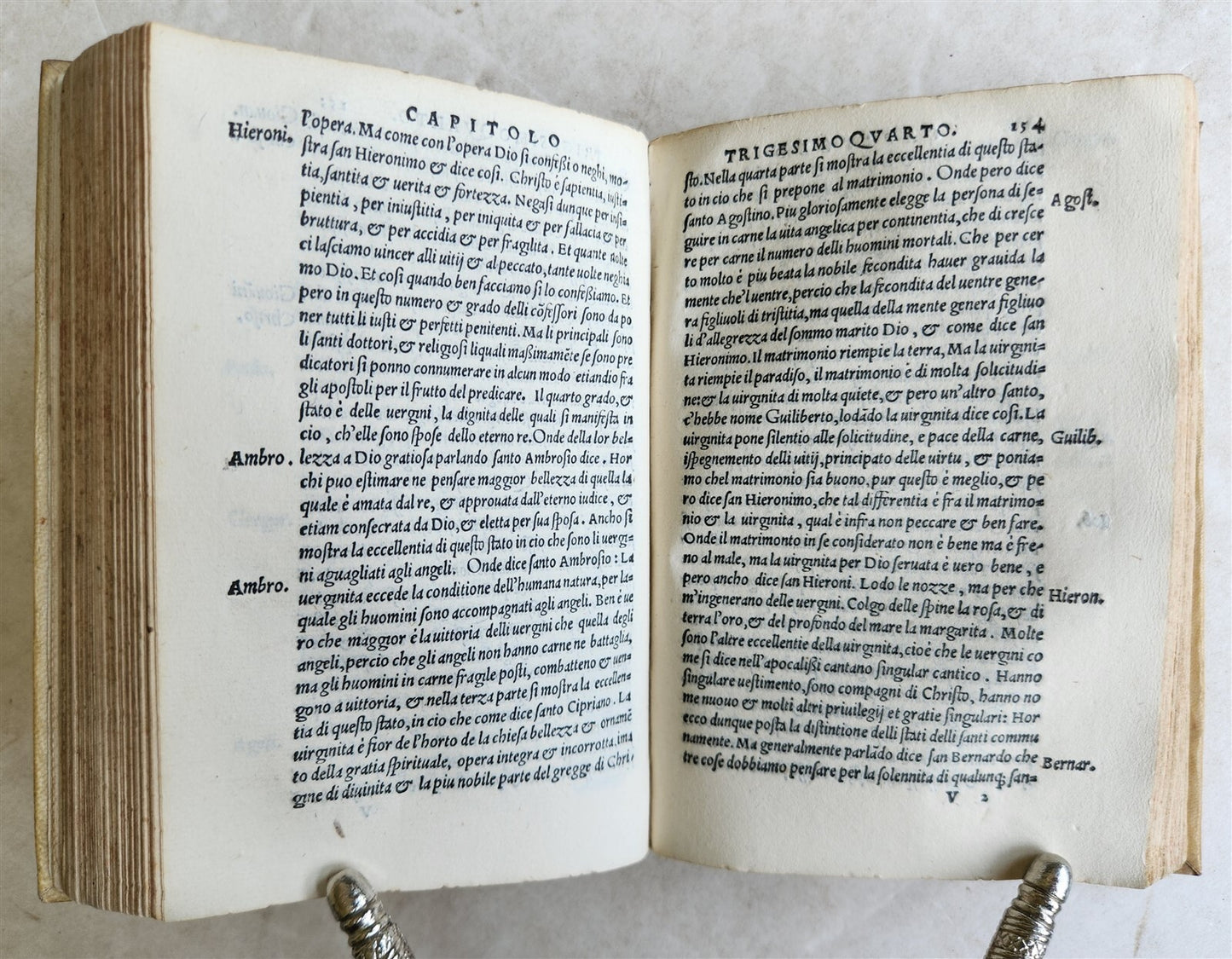 1550 EXPOSITION ON THE CREED antique 16th CENTURY vellum binding
