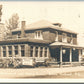 DORION VAUDREUIL CANADA RESTAURANT ANTIQUE REAL PHOTO POSTCARD RPPC