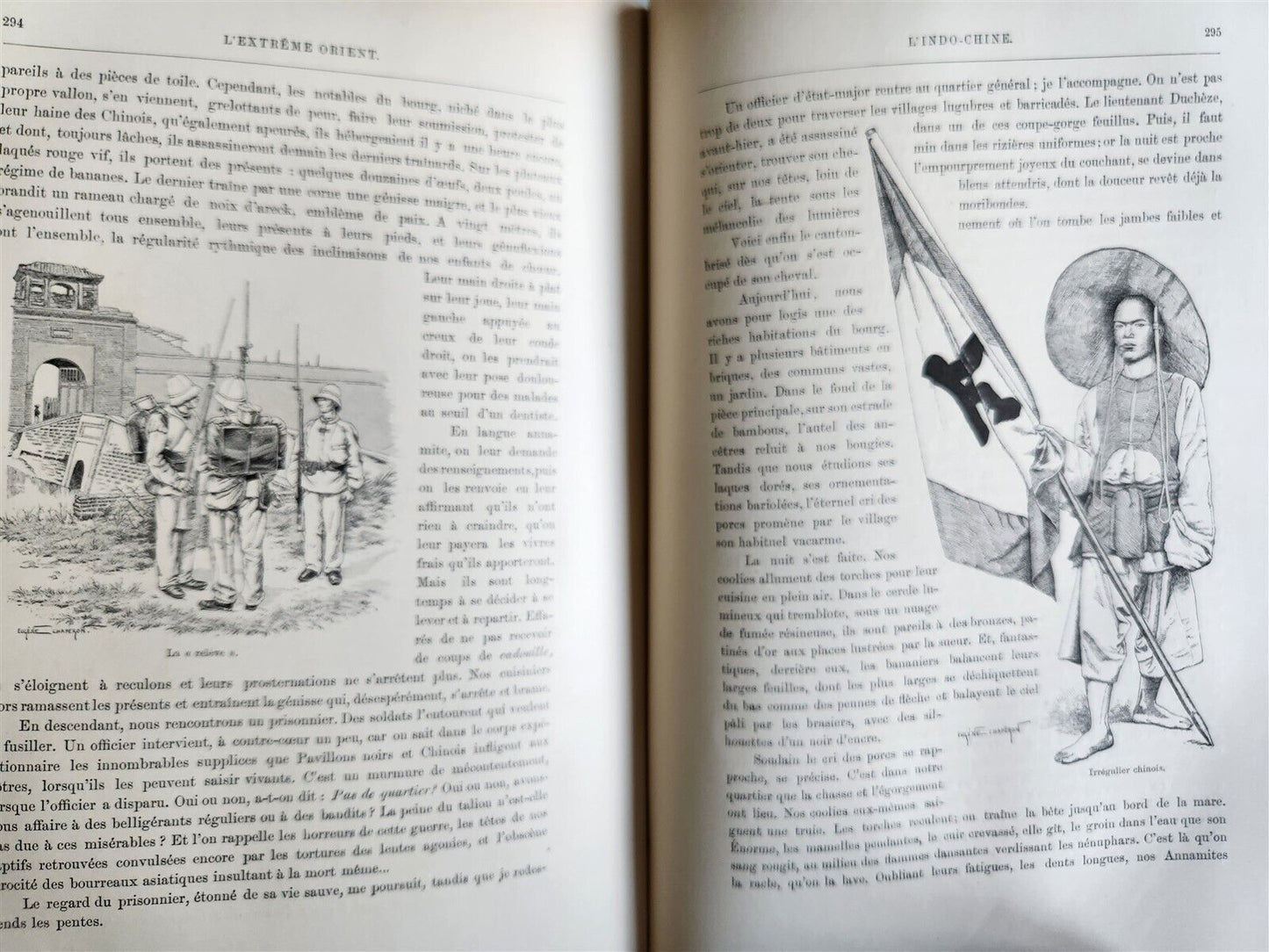 1887 L'EXTREME ORIENT ILLUSTRATED antique SIAM CHINA JAPAN