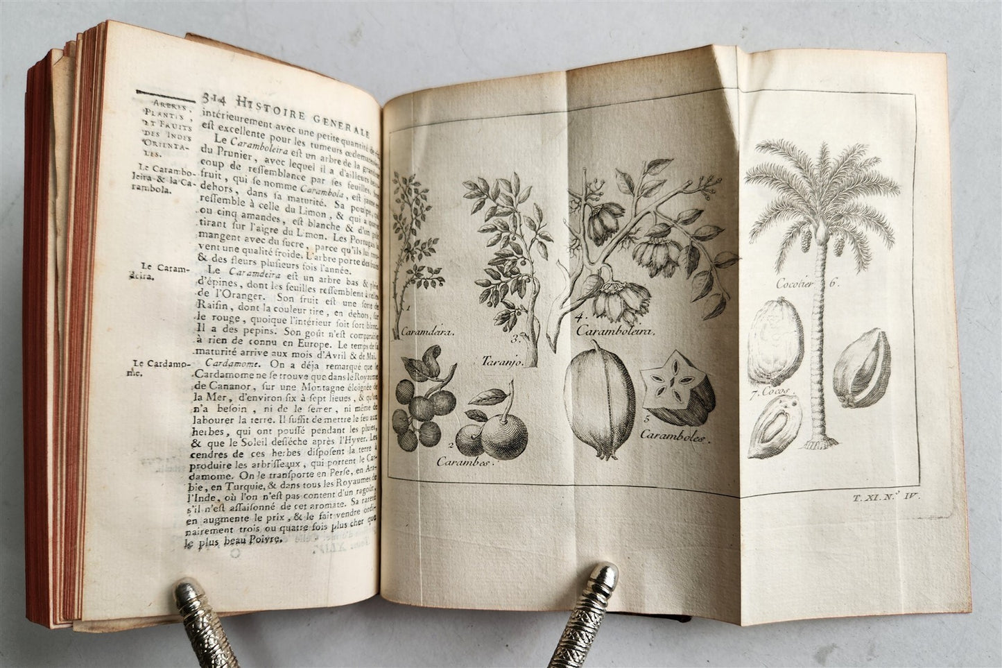 1753 HISTOIRE des VOYAGES antique Vol.44 EAST INDIES TRAVELS illustrated