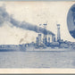 USS DELAWARE CAPT. C.C. GOVE ANTIQUE POSTCARD