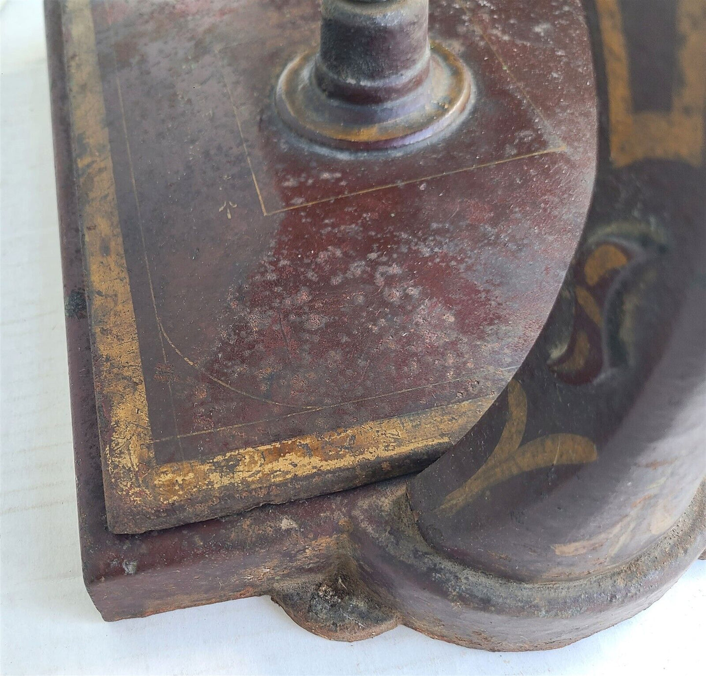 CAST IRON BOOK PRESS antique BOOKBINDING VICTORIAN 19th century