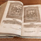 1661-1664 MARTIN LUTHER WORKS 7 FOLIO VOLS antique VELLUM in GERMAN ILLUSTRATED