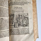 1563 JERUSALEM ANCIENT CAPITAL of JEWS antique ILLUSTRATED FOLIO in GERMAN