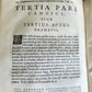 1725 COMMENTARIUS in ECCLESIASTEN PIGSKIN BOUND FOLIO w/ CLASPS antique
