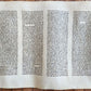 TORAH SCROLL FRAGMENT MANUSCRIPT on VELLUM antique BIBLE GENESIS 43:23 - 48:7