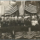 BEVERLY MA PRESIDENT TAFT PATRIOTIC ANTIQUE REAL PHOTO POSTCARD RPPC