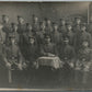 GERMAN KADETS WWI ERA MILITARY ANTIQUE REAL PHOTO POSTCARD RPPC