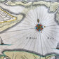 1640 ZVYDHOLLANDIA NETHERLANDS MAP by WILLEM BLAEU antique AUTHENTIC handcolored