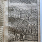 1724 ILLUSTRATED POLITICAL NOVEL antique Joannis Barclaii Argenis
