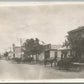 ROCK ISLAND IL STREET SCENE ANTIQUE REAL PHOTO POSTCARD RPPC