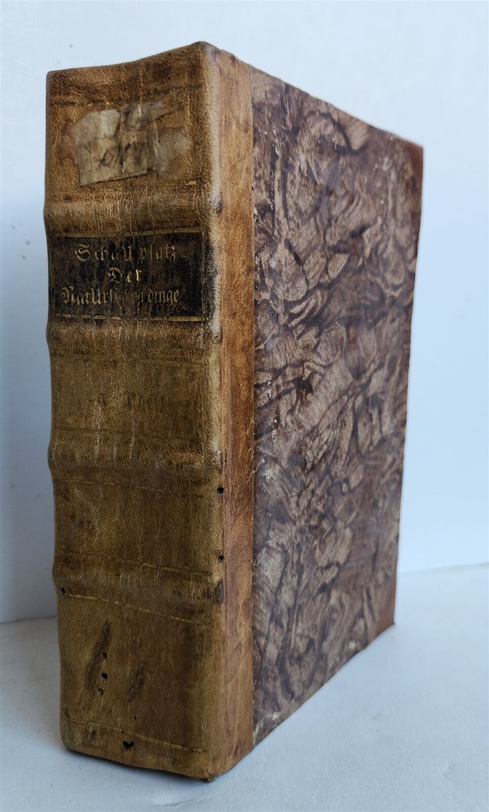 1753 Spectacle of nature by PLUCHE antique ILLUSTRATED in GERMAN