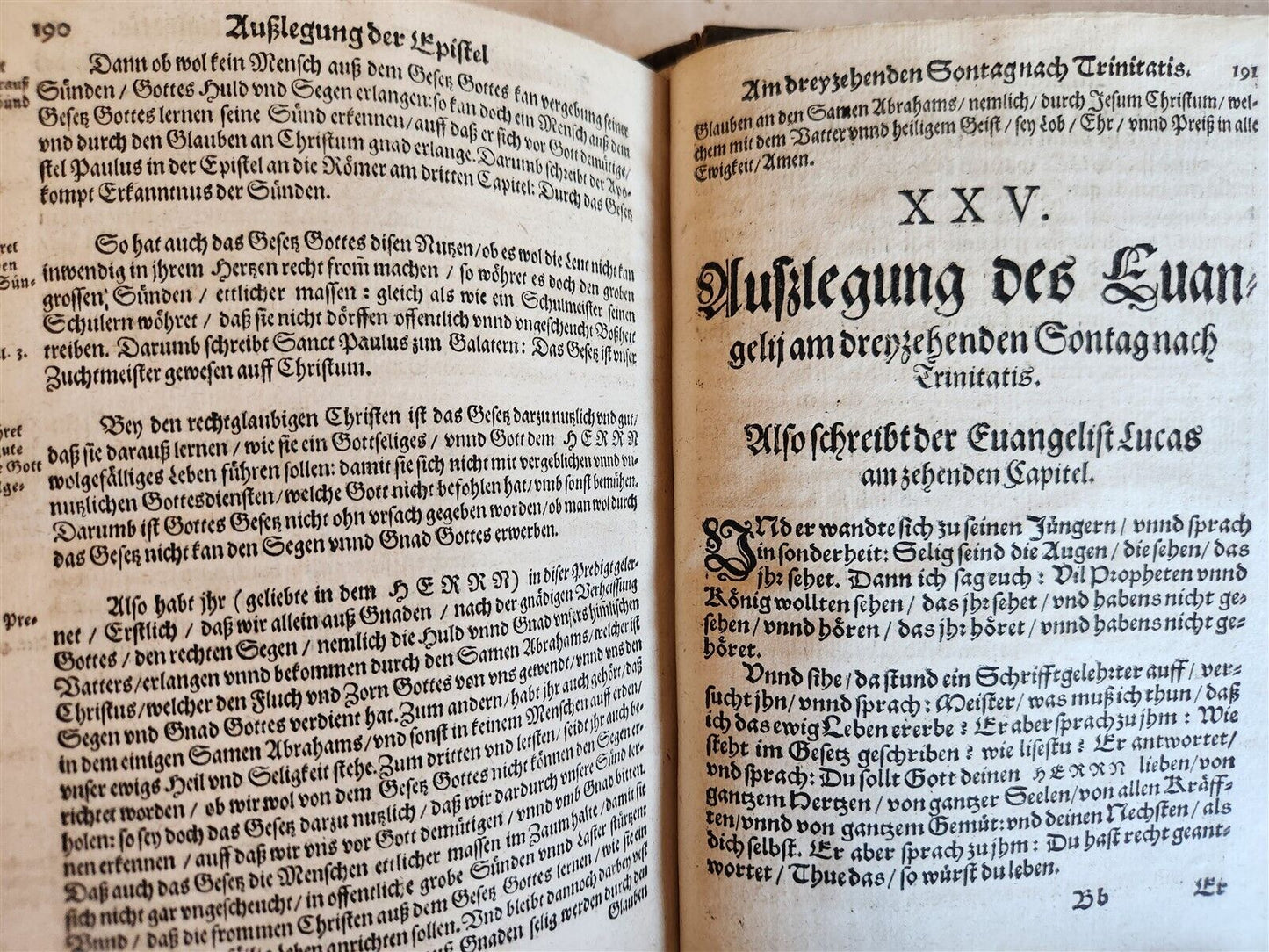 1598-1600 BIBLE COMMENTARY in GERMAN by Lucas Osiander antique