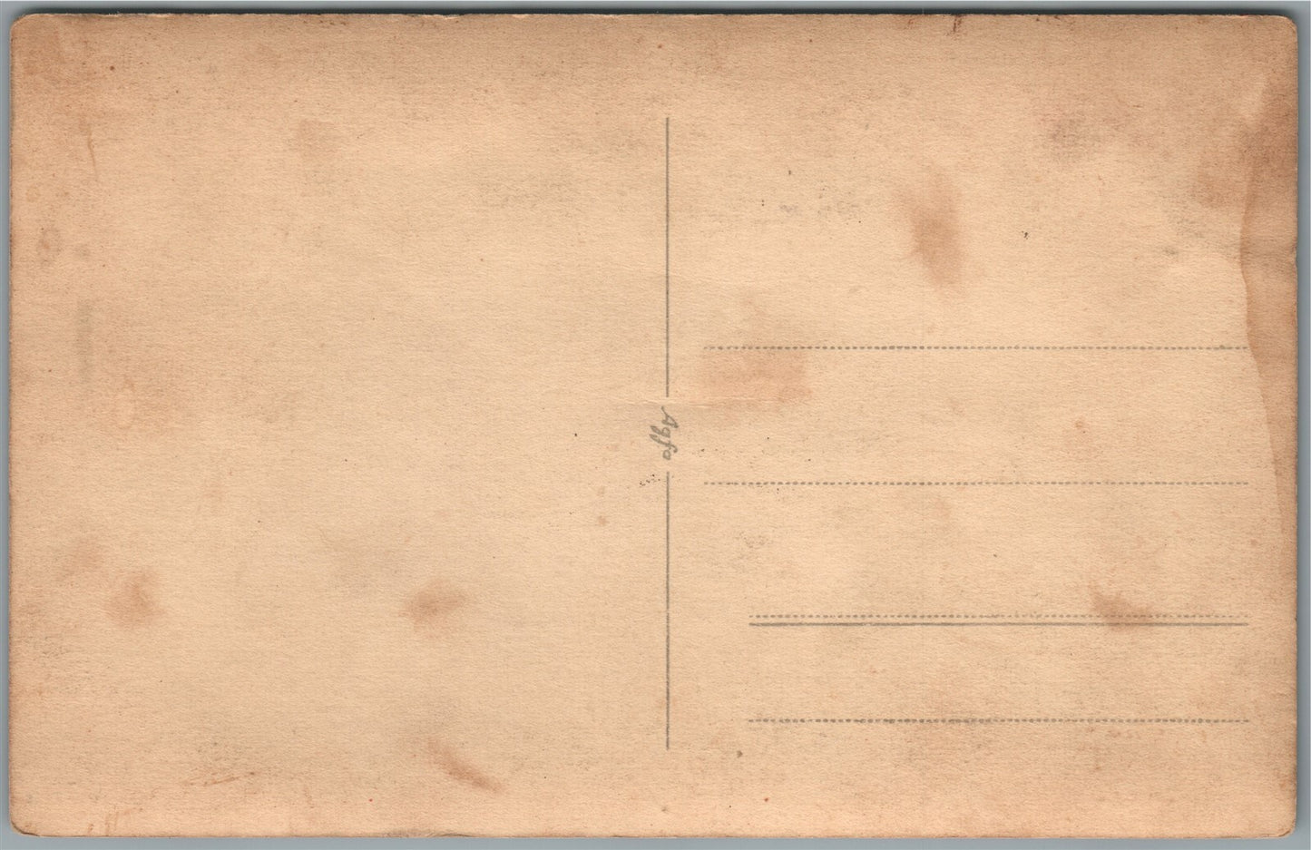 1943 WWII ERA THUNDERBOLT TRUCK military ANTIQUE REAL PHOTO POSTCARD RPPC