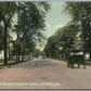 MENDOTA IL WASHINGTON STREET ANTIQUE POSTCARD