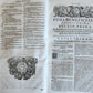 1735 CANON LAW BOOK Forum beneficiale sive quaestiones & responsa ANTIQUE