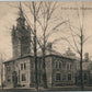 DOYLESTOWN PA COURT HOUSE ANTIQUE POSTCARD