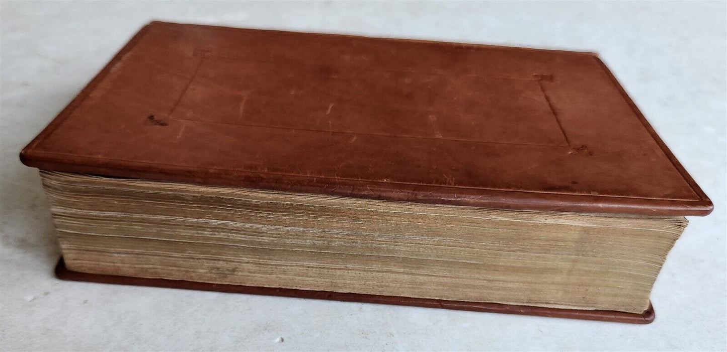 1769 BOOK of COMMON PRAYER w/ PSALTER in ENGLISH antique