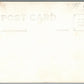 WINNECONNE WI MAIN STREET ANTIQUE REAL PHOTO POSTCARD RPPC CARS TRUCKS