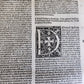 1513 POST-INCUNABULA HISTORY of FRANCISCANS ORDER antique Vellum Bound RARE