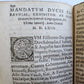 1565 Ex actis concilii Tridentini by Gerwin CALENIUS antique COUNCIL of TRENT