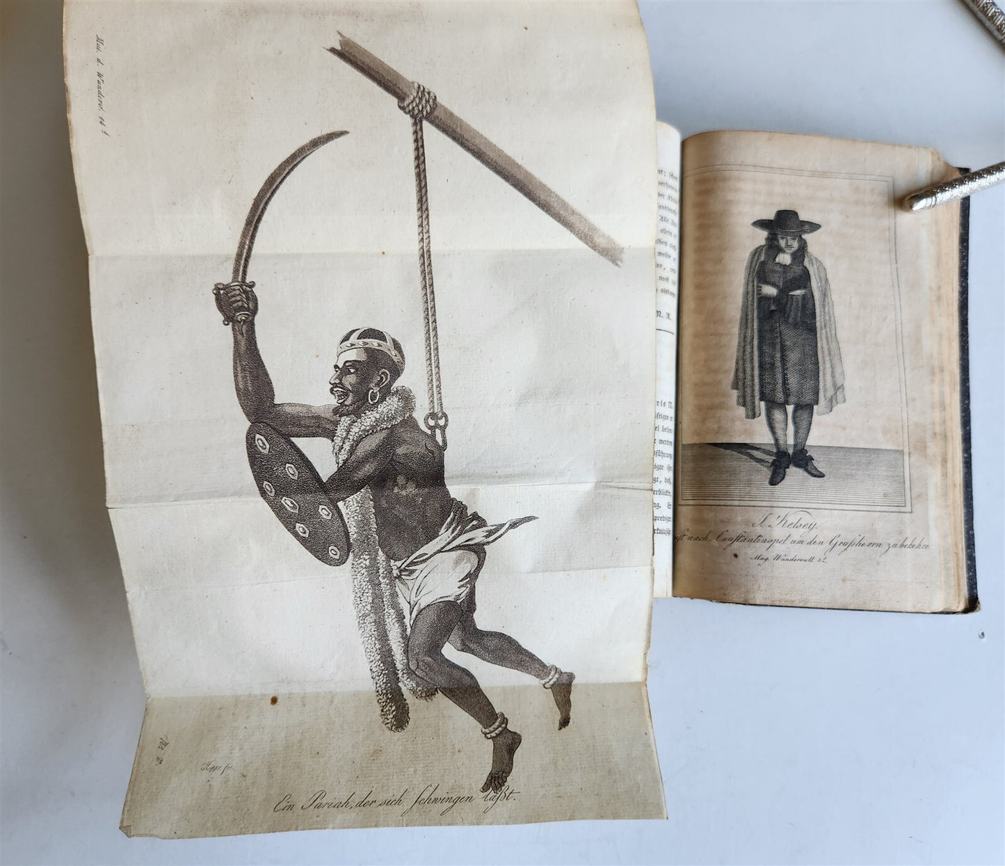 1803-04 EXTRAORDINARY in NATURE ART & HUMAN LIFE 2 VOLUMES antique ILLUSTRATED