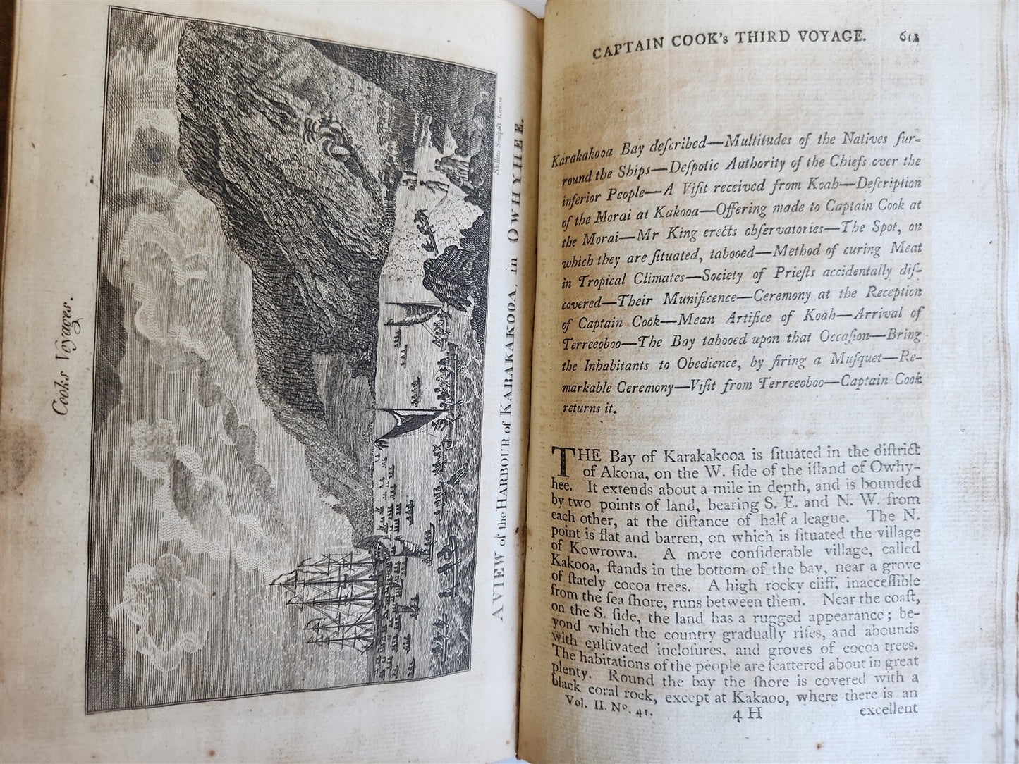1790 CAPTAIN COOK'S VOYAGES ROUND THE WORLD 3 VOLS ILLUSTRATED antique ENGLISH