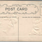 HALLOWEEN ANTIQUE POSTCARD I AM AFRAID OF SPOOKS
