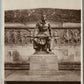 SCOTTISH AMERICAN WWI MEMORIAL in EDINBURGH ANTIQUE REAL PHOTO POSTCARD RPPC