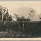 WWI ERA GERMAN AIRPLANE CRUSH ANTIQUE REAL PHOTO POSTCARD RPPC