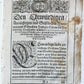 1596 HISTORICAL DESCRIPTION SHORT CHRONICLE of DOMINICAN ORDER antique VELLUM