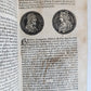 1558 NUMISMATICS antique ILLUSTRATED w/ 722 WOODCUTS Roman & German coins