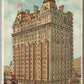 PHILADELPHIA PA BELLEVUE STRATFORD HOTEL HOLD TO LIGHT ANTIQUE POSTCARD