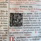 1743 MISSALE ROMANUM antique NICELY DECORATED FOLIO illustrated