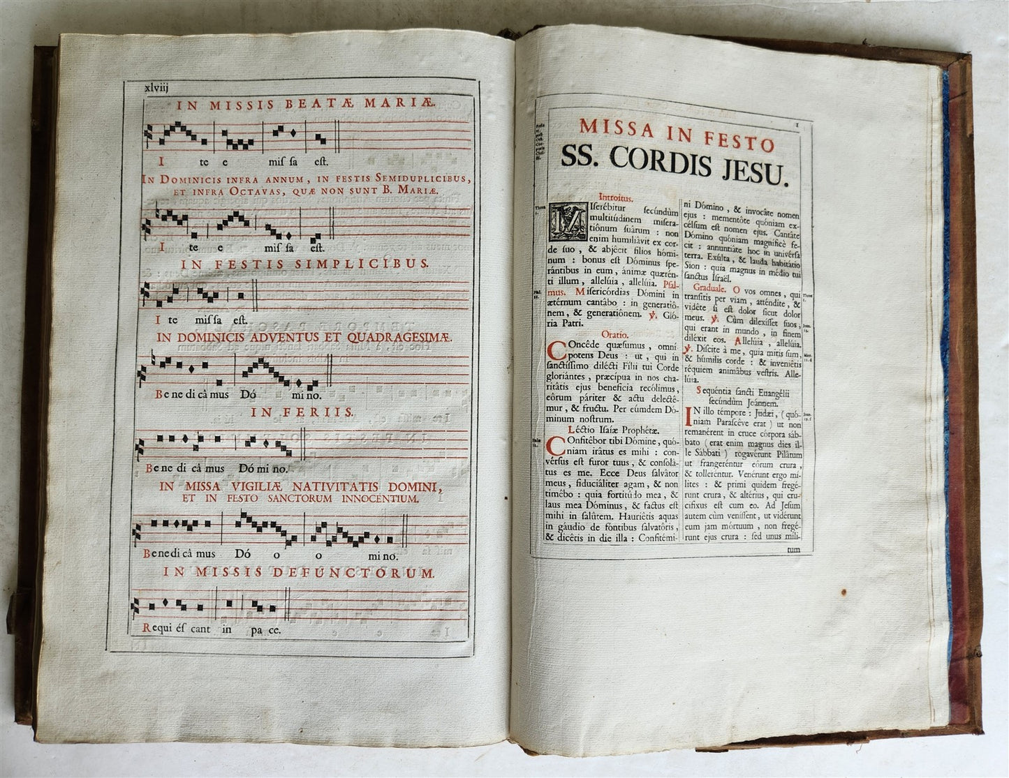 1781 PLANTIN Epistolae et Euangelia MISSAL antique LARGE FOLIO