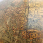 1930s TERRESTRIAL GLOBE by C.S. Hammond New York antique 12 inches diameter