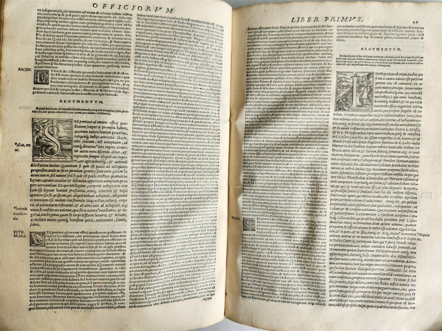 1548 ALDINE PRESS CICERO antique 16th CENTURY VELLUM BOUND FOLIO Aldus