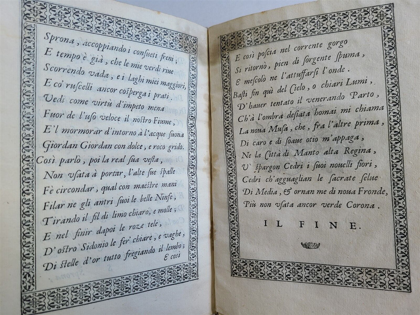 1588 DEL PARTO DELLA VERGINE DEL SANAZARO antique 16th CENT. POETRY illustrated