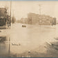 LIMA OH 1913 FLOOD SCENE ANTIQUE REAL PHOTO POSTCARD RPPC