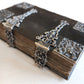 1754 GERMAN DEVOTIONAL BOOK antique BINDING w/ STUNNING SILVER FITTINGS