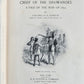 1898 TEKUMSEH CHIEF OF THE SHAWANOES by COLONEL H.R.GORDON antique AMERICANA