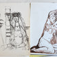 1964 L'AMOUR EROTIC ILLUSTRATIONS vintage in FRENCH