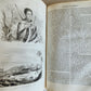 1839 VOYAGE PITTORESQUE AUTOUR du MONDE 2 VOLUMES antique ILLUSTRATED