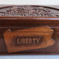 PENNSYLVANIA DEMOCRATIC WHIP MICHAEL R. VEON UNIQUE HAND CARVED WOODEN HUMIDOR