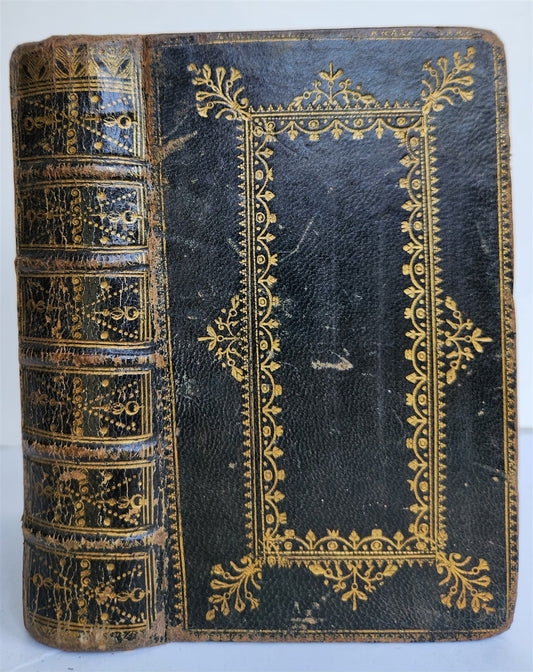 1750 BOOK of COMMON PRAYER w/ PSALTER or PSALMS of DAVID antique in ENGLISH