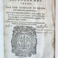 1597 ANALYSIS LOGICA of BIBLE by JOHANNES PISCATOR antique pigskin 16th century