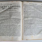 1765 QUARESIMALE DEL PADRE PAOLO SEGNERI antique VELLUM BOUND in Italian