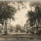 PORT HENRY NY MAIN STREET ANTIQUE REAL PHOTO POSTCARD RPPC